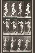 Woman Hopping on One Foot