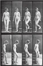 Woman Walking Downstairs